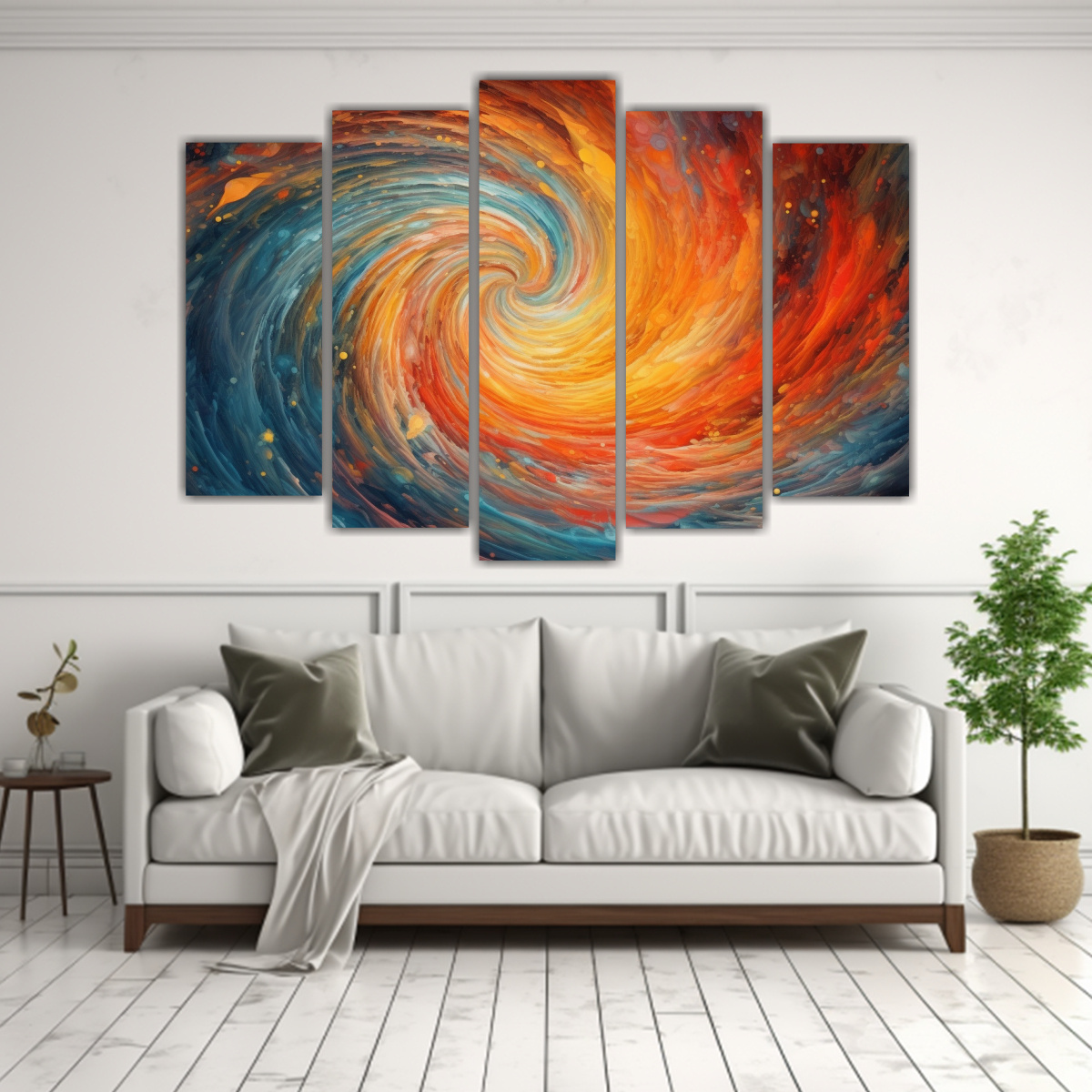 pinturas-decorativas-lienzo-moderno-mente-activa-virus-mental-swirl-1