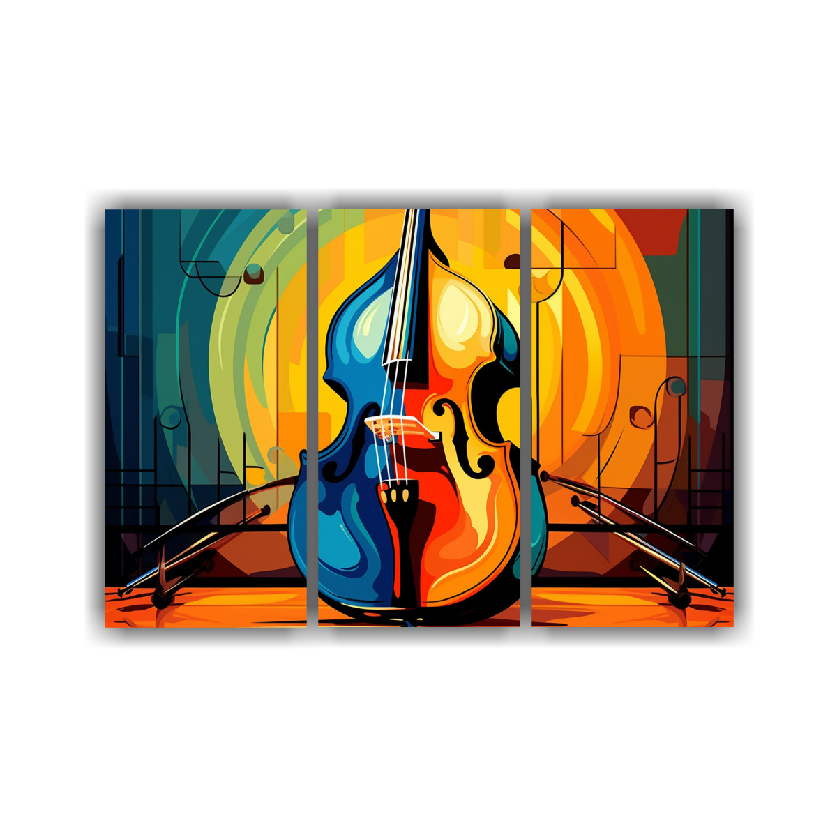 pinturas-decorativas-modernas-de-instrumento-musical-pop-art-