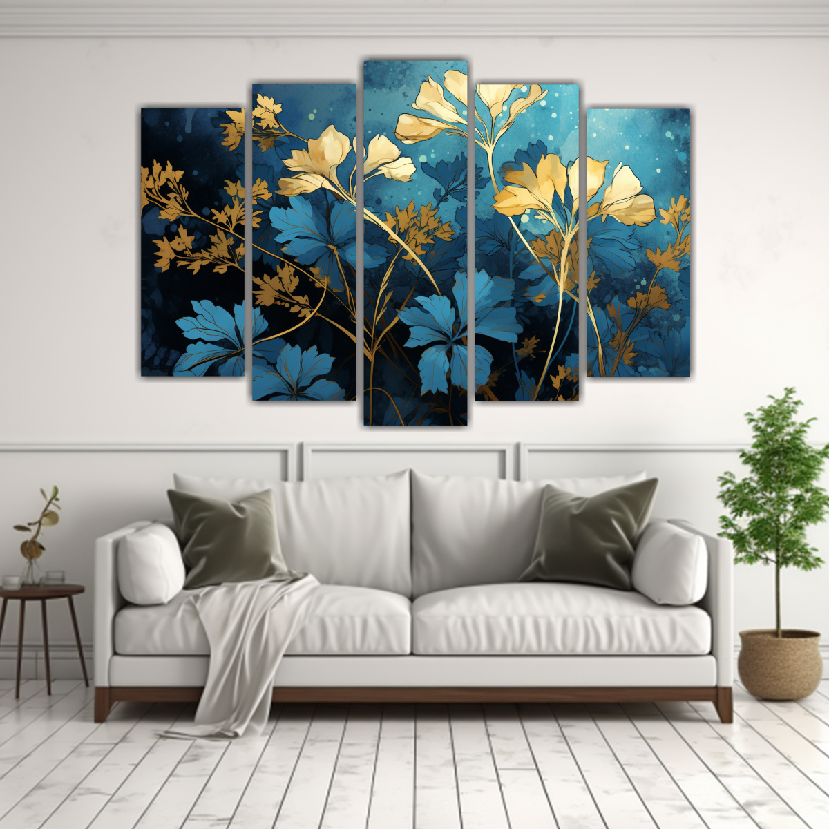 pinturas-decorativas-neonoir-en-tonos-dorado-y-azul-con-hierbas-perejil-1-1