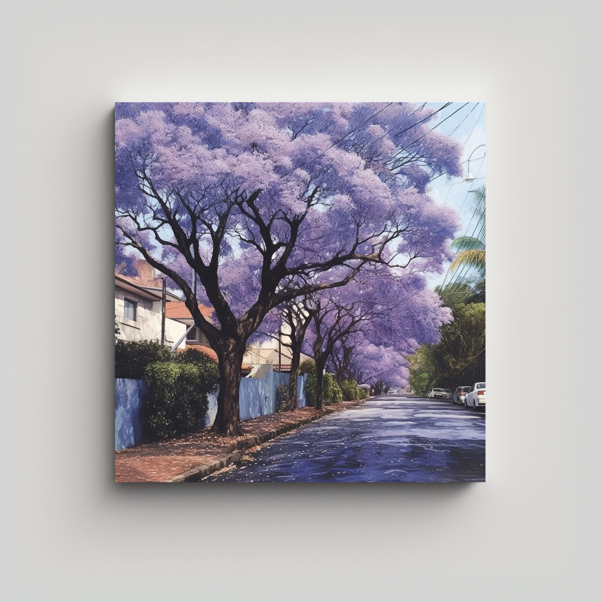 pinturas-en-bastidor-para-decorar-interiores-con-jacaranda