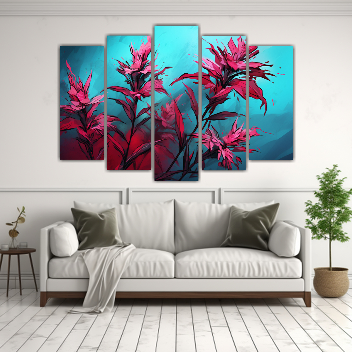 pinturas-horizontales-econ-micas-en-fireweed-y-turquesa-para-decoraci-n-neonoir-1
