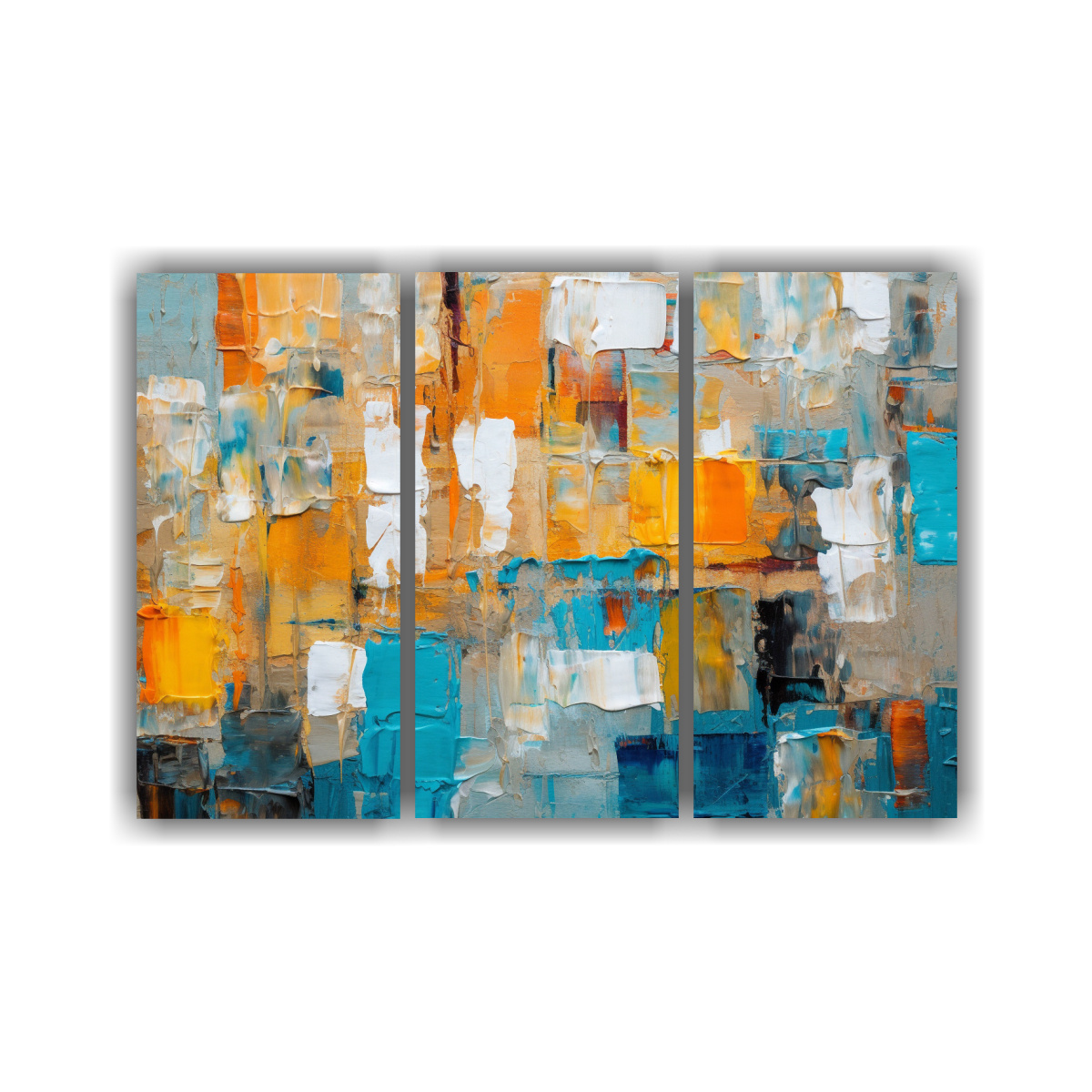 pinturas-modernas-de-figuras-en-capas-coloridas-y-vibrantes-