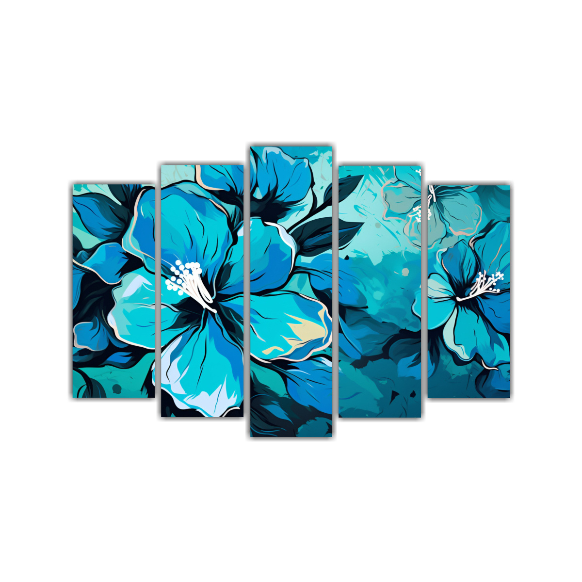 pinturas-modernas-estilo-mediterr-neo-en-tonos-turquesa-ambiente-neonoir