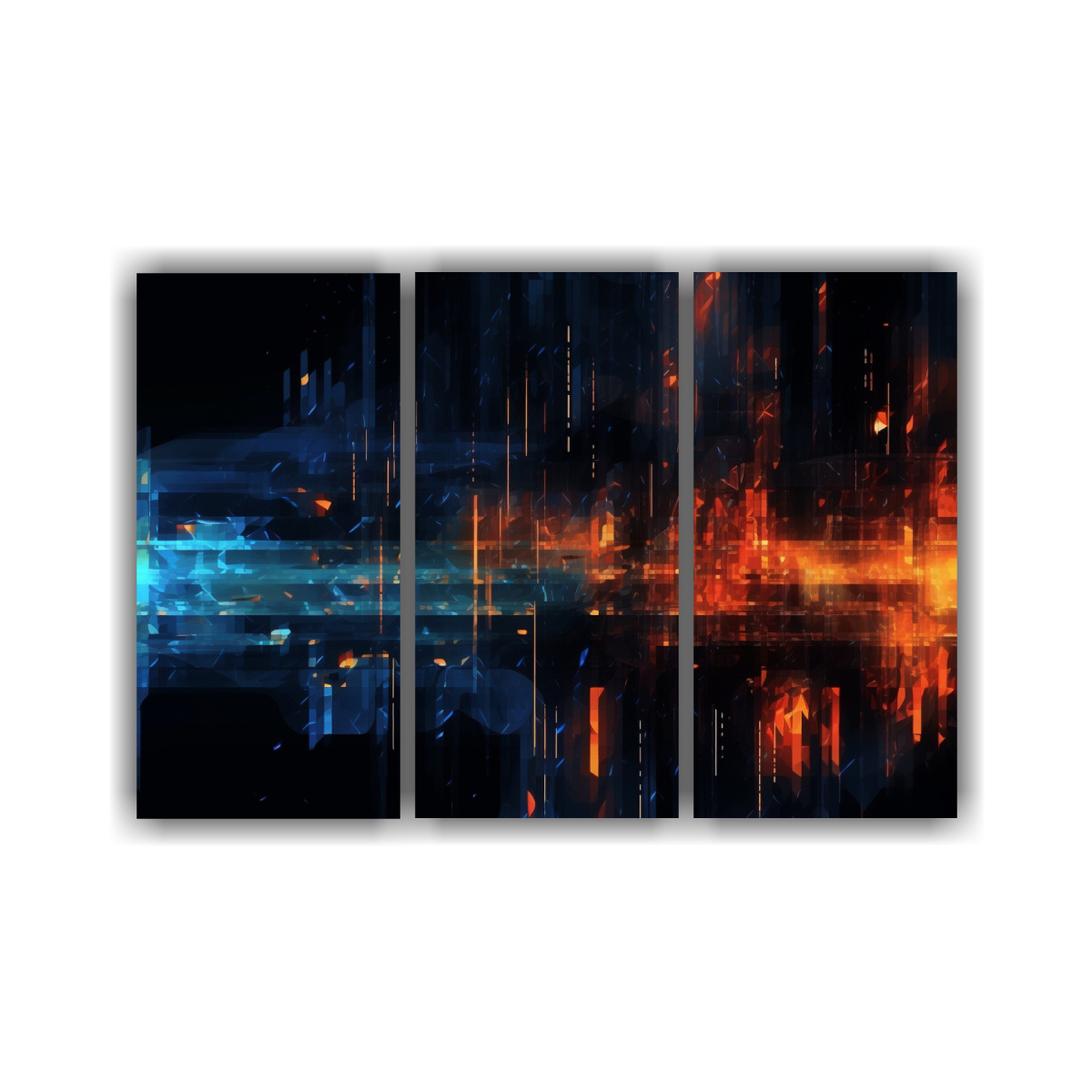 pinturas-murales-conceptuales-enigm-ticas-con-textura-de-pantalla-rota