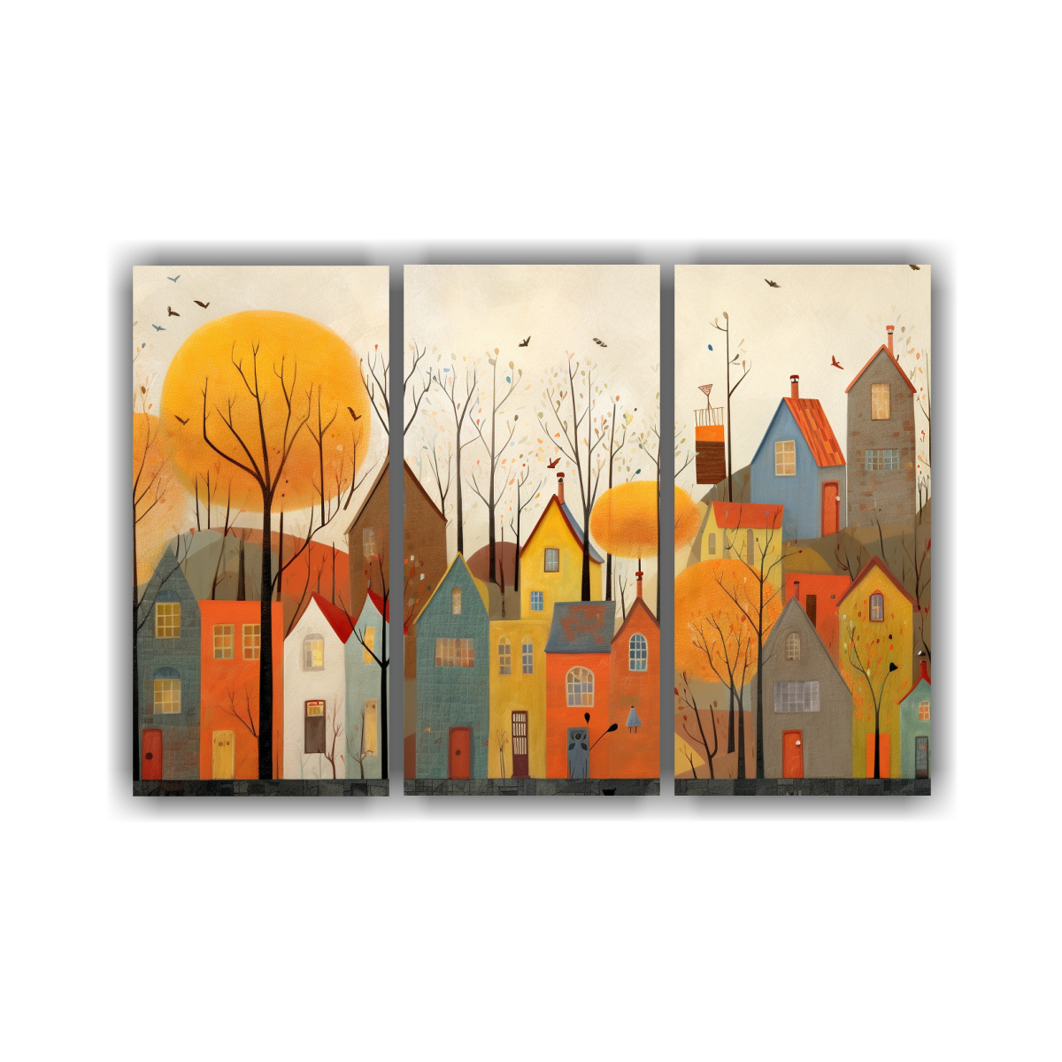 tr-ptico-fotograf-a-pueblo-fantas-a-arquitectura-restaurada-inspiradora-arte-decorativo-