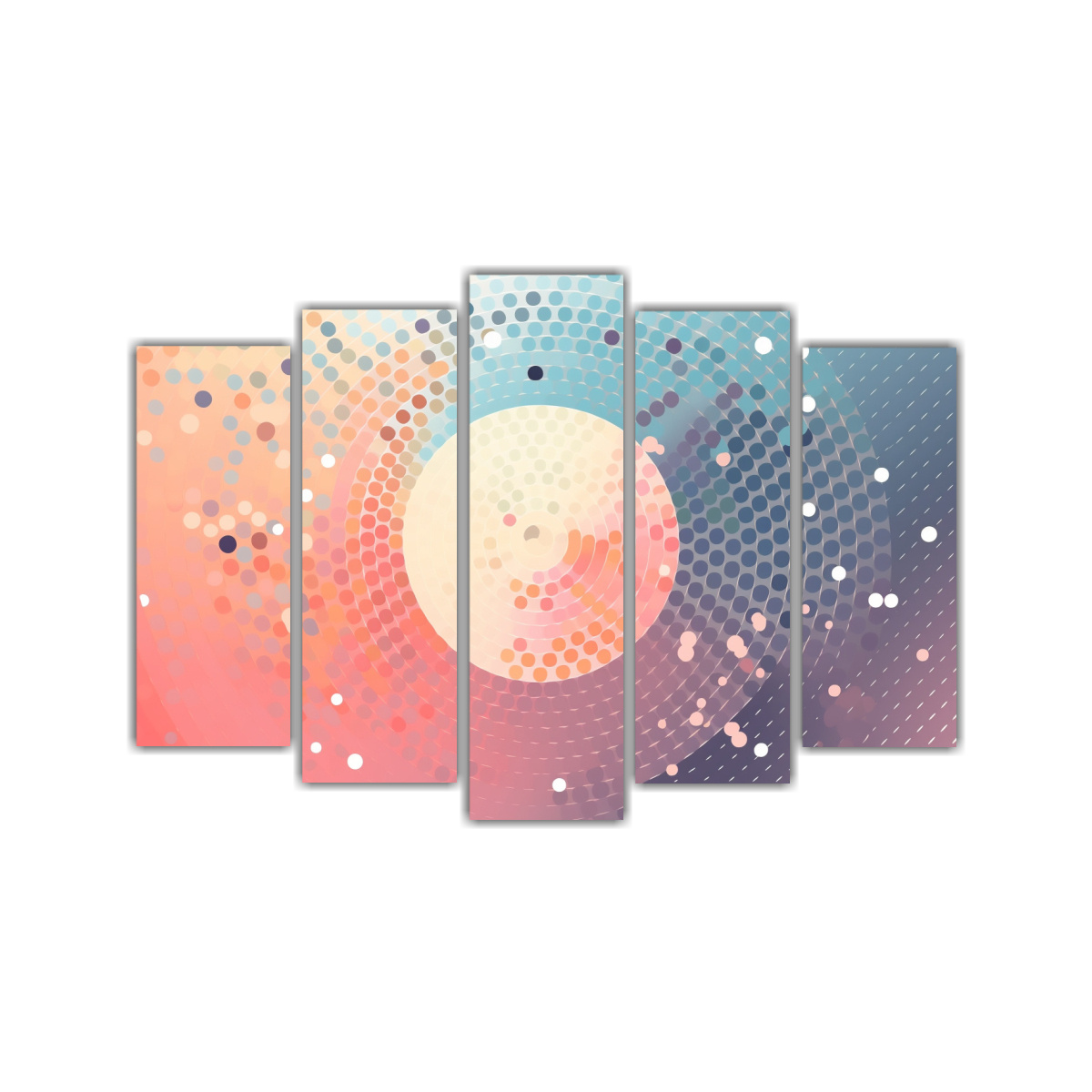 venta-de-cuadros-set-5-abstractos-en-lienzo-con-fondo-de-semitonos-c-rculos-pastel