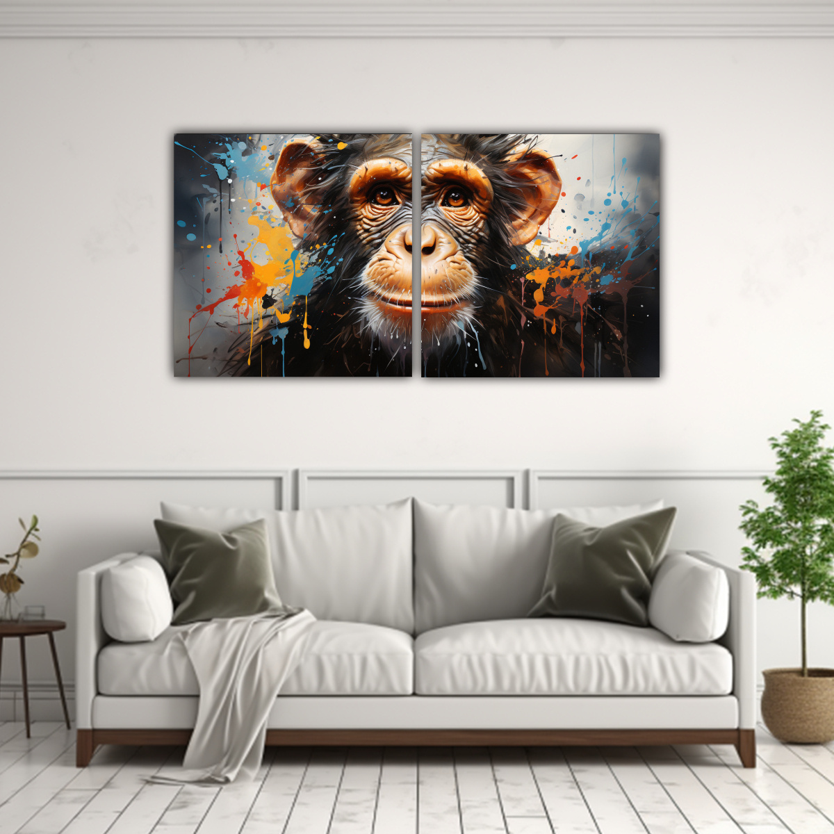 arte-de-pared-chimpanc-acuarela-colorida-estilo-pintura-inspirador-1
