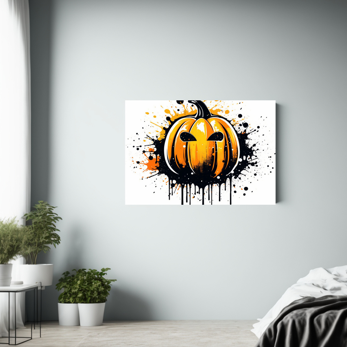 blanca-con-calabaza-negra-y-naranja-pinturas-de-decoraci-n-intensas-1