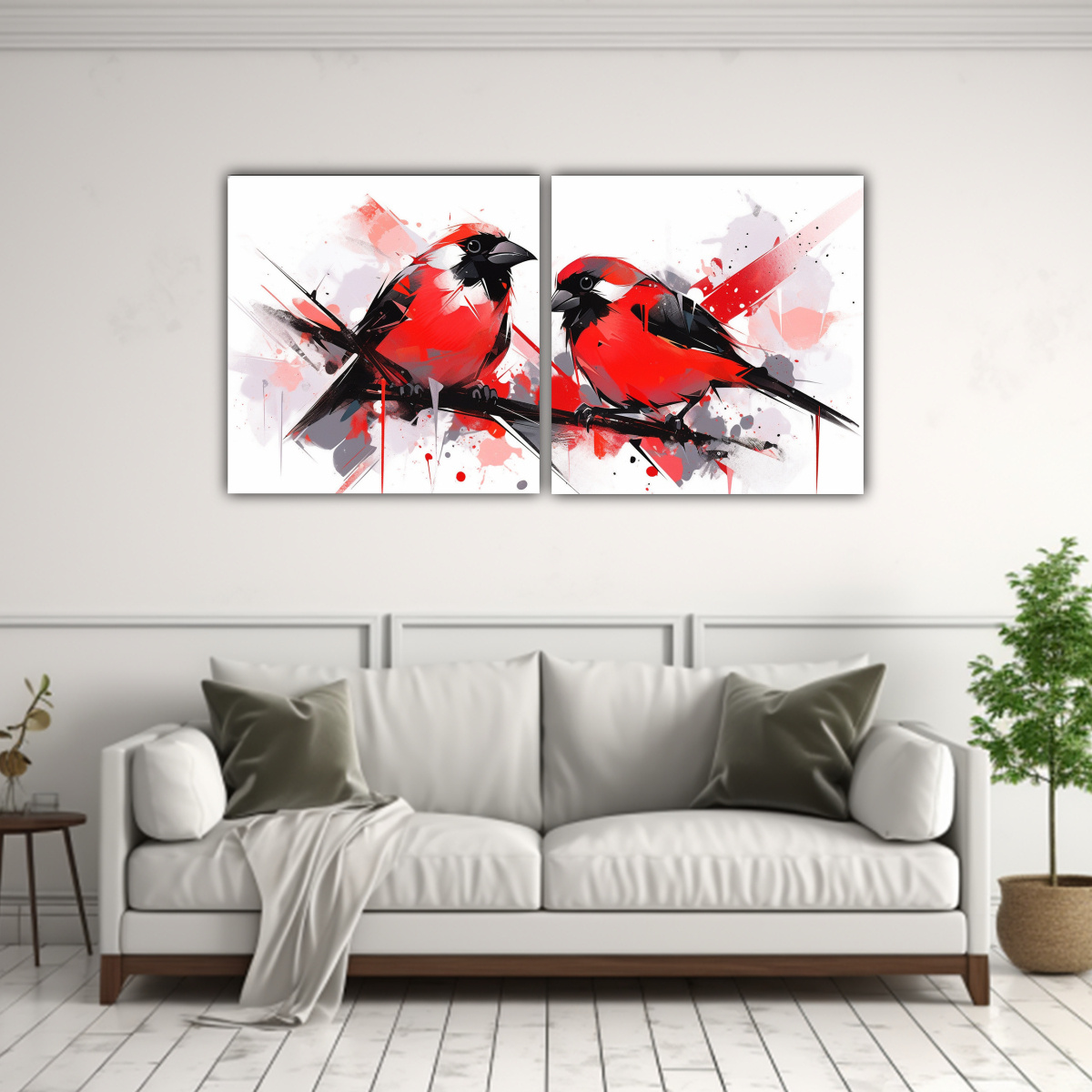 conjunto-2-telas-en-bastidor-sensibilidad-art-stica-canarias-en-rojo-y-negro-1