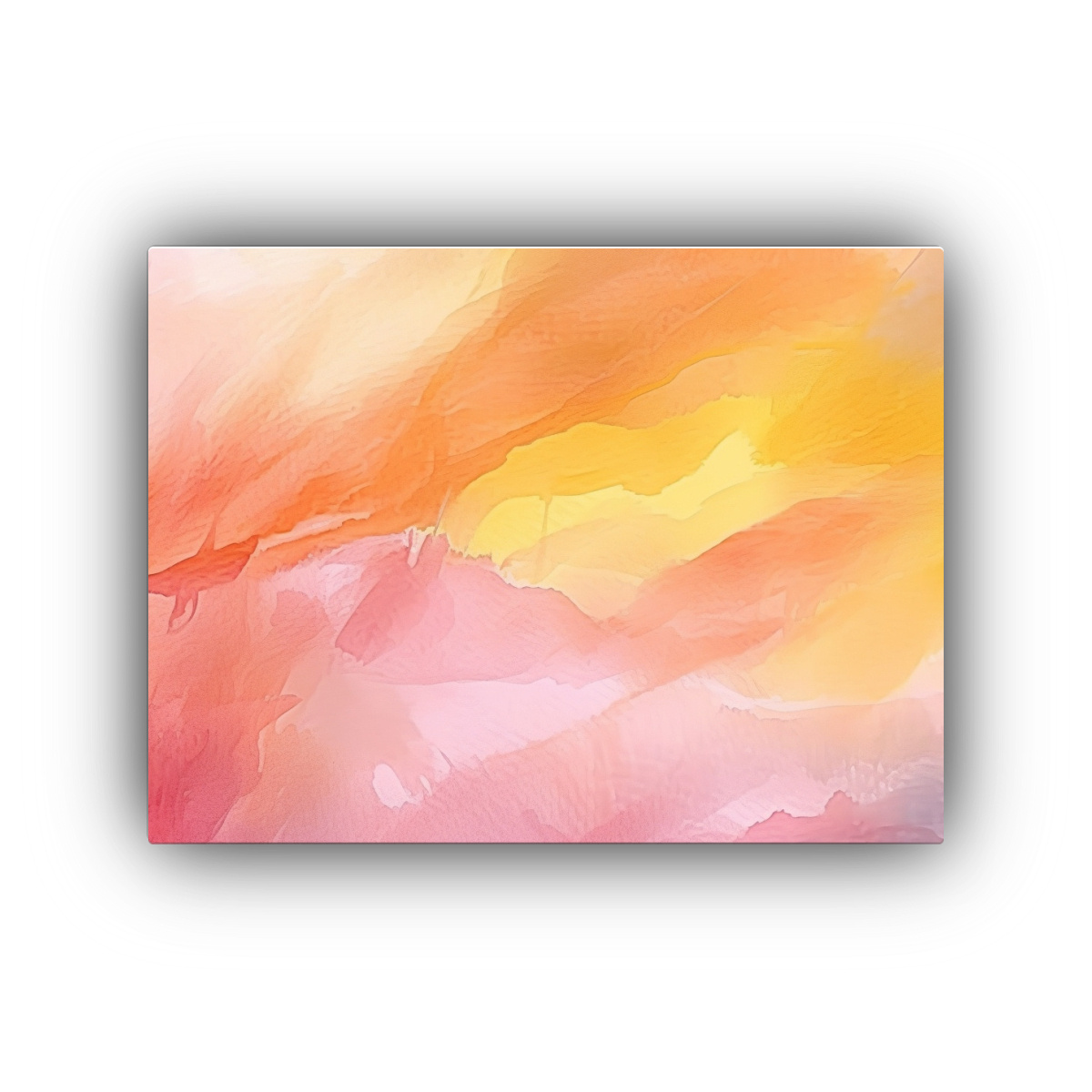 cuadro-abstracto-acuarela-amarilla-y-roja-con-textura