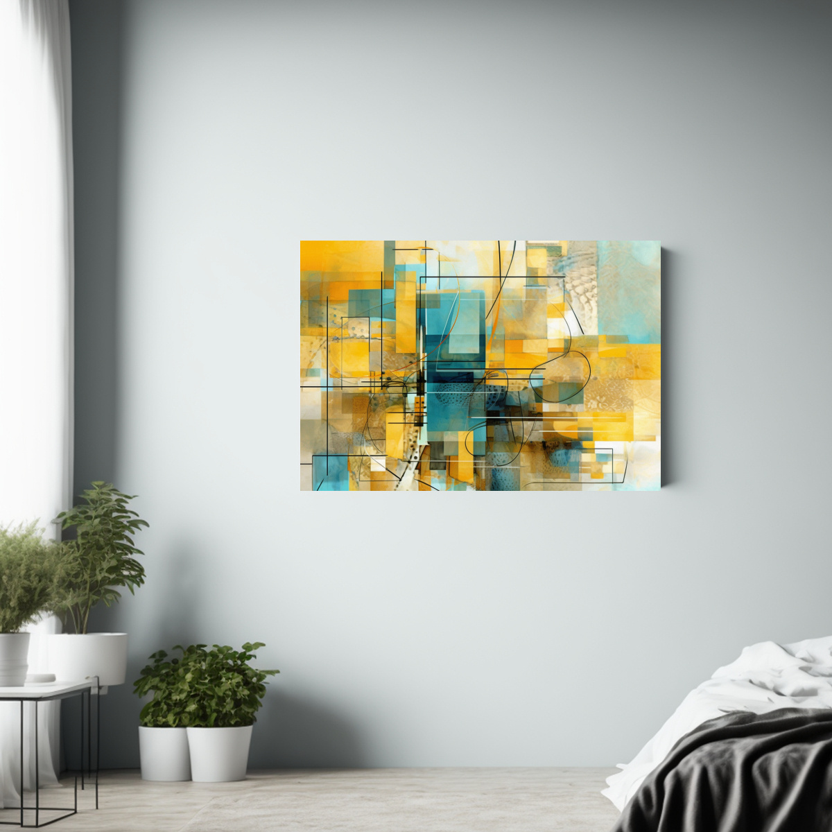 cuadro-abstracto-amarillo-y-azul-para-decoraci-n-de-interiores-1