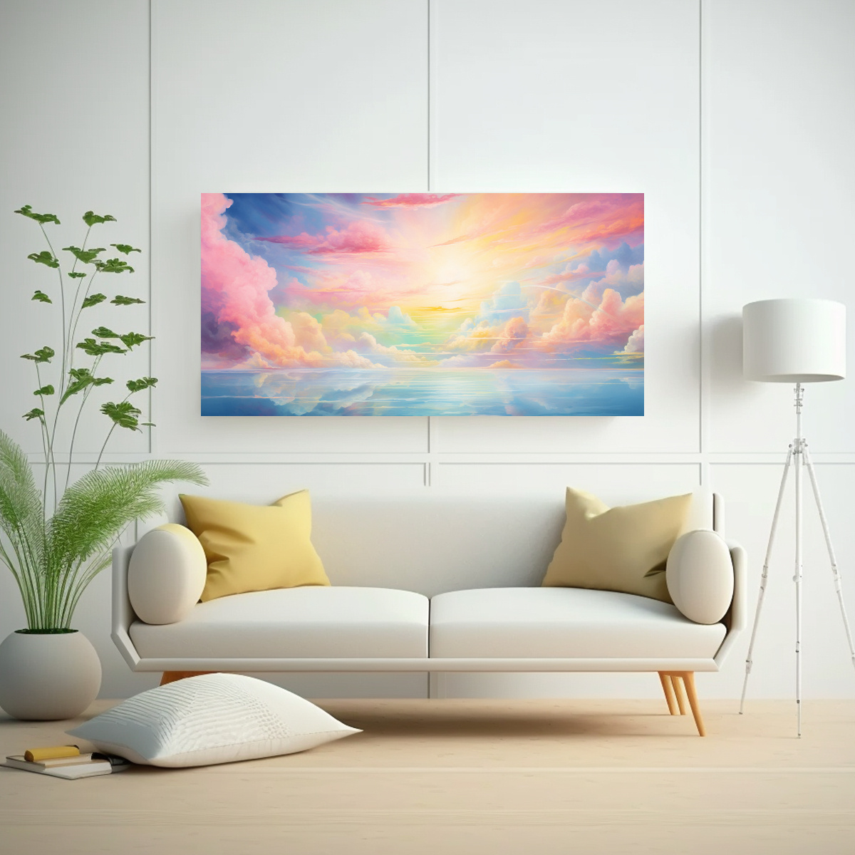 cuadro-abstracto-armon-a-crom-tica-cielo-ma-anero-con-arco-ris-y-colores-rosa-1