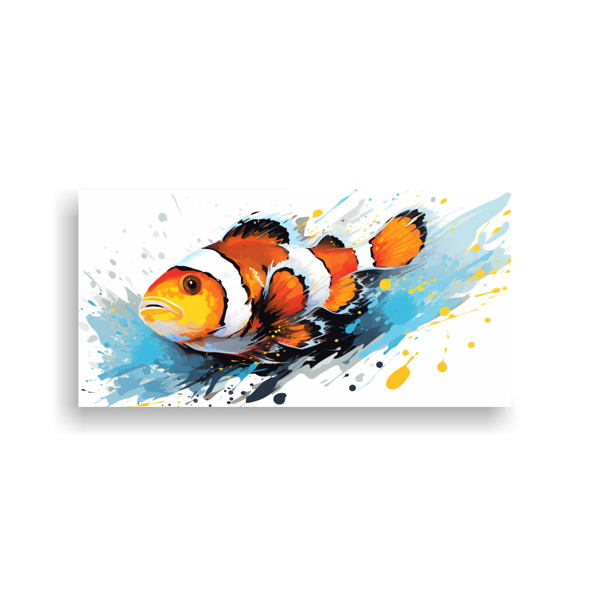 cuadro-abstracto-armon-a-crom-tica-pez-payaso-en-blanco-y-negro-arte-pop-neo