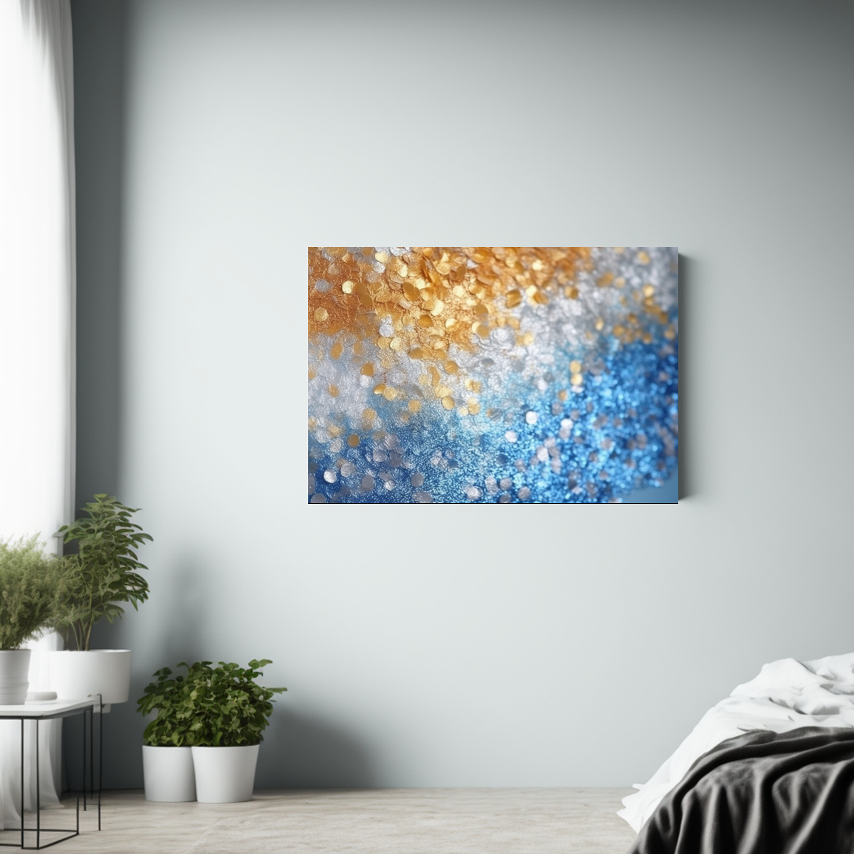 cuadro-abstracto-brillante-plata-oro-azul-brillo-fondo-oscuro-1