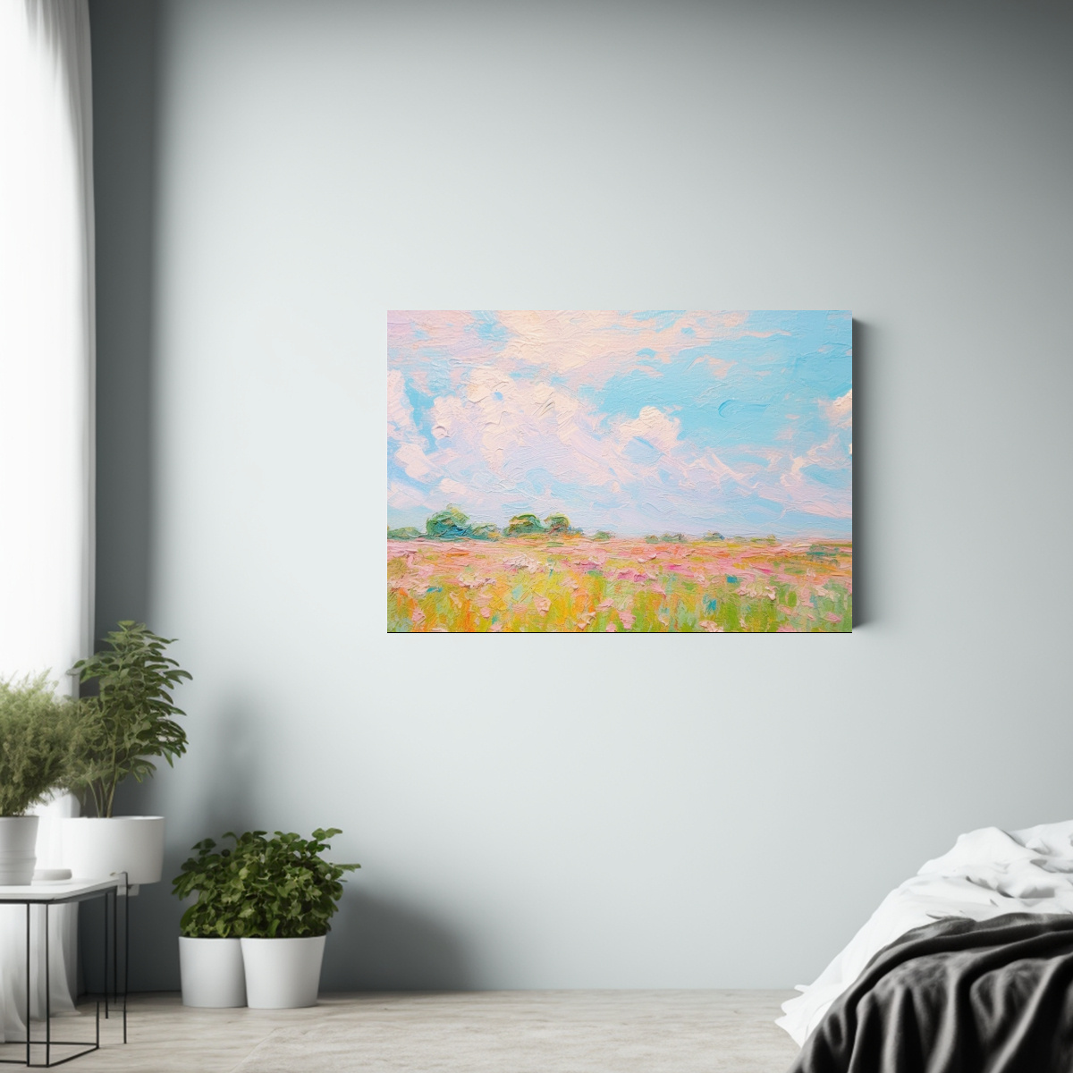 cuadro-abstracto-childe-hassam-en-rosa-menta-para-dormitorio-moderno-1