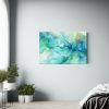 cuadro-abstracto-comedor-acuarela-verde-y-turquesa-1