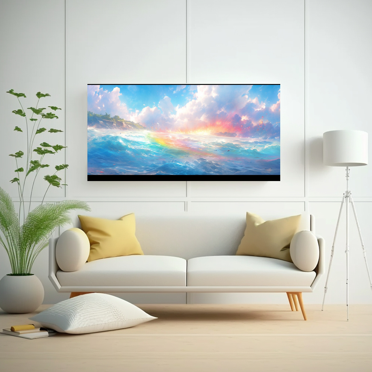 cuadro-abstracto-multicolor-cielo-mar-y-arco-ris-turquesa-1