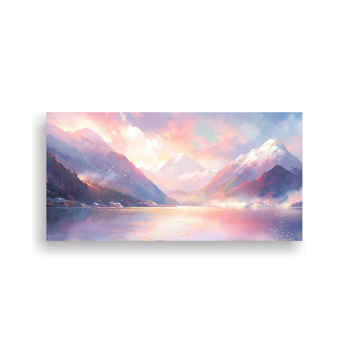 cuadro-abstracto-representando-monta-as-junto-al-lago-con-colores-pastel