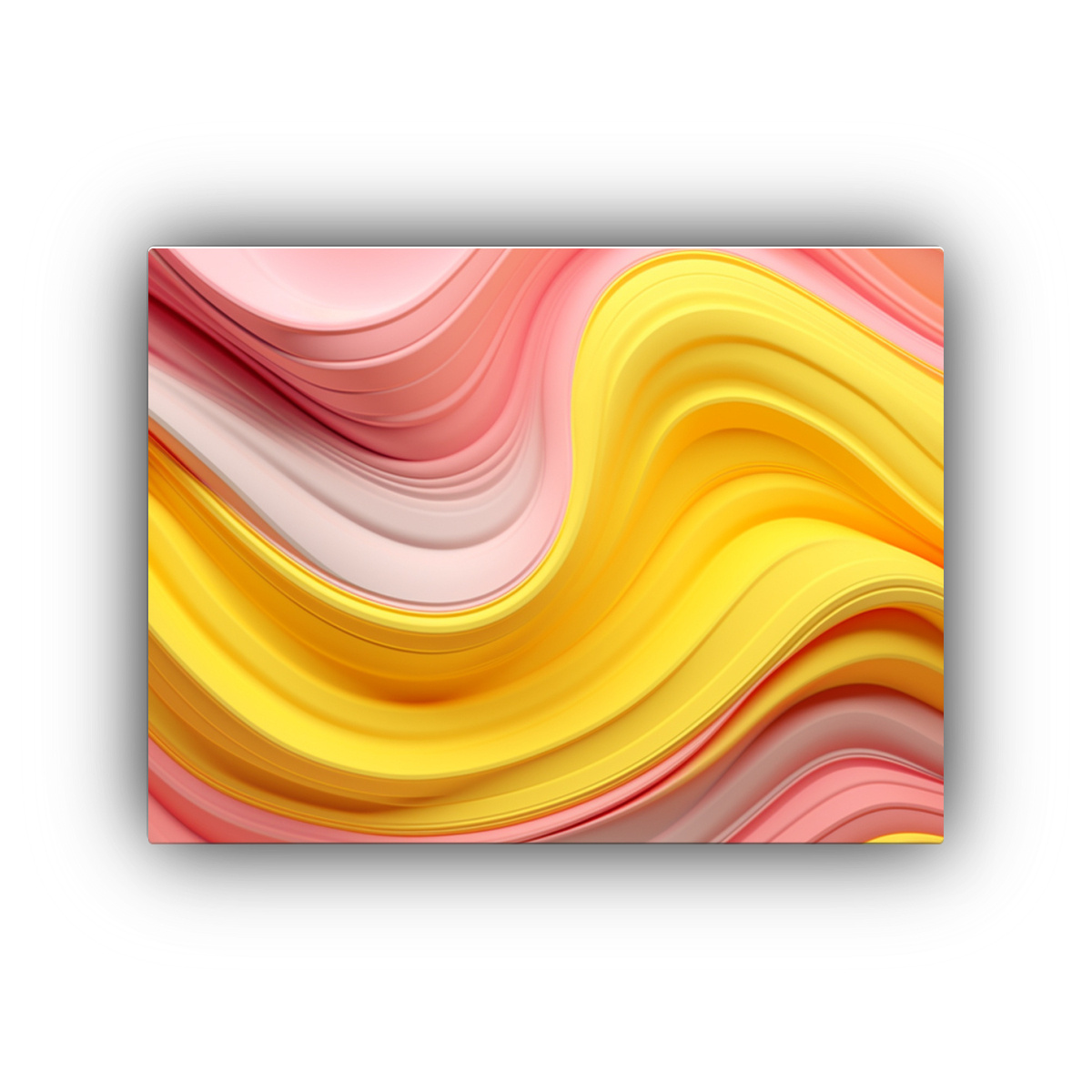 cuadro-abstracto-rosa-y-amarillo-con-formas-onduladas