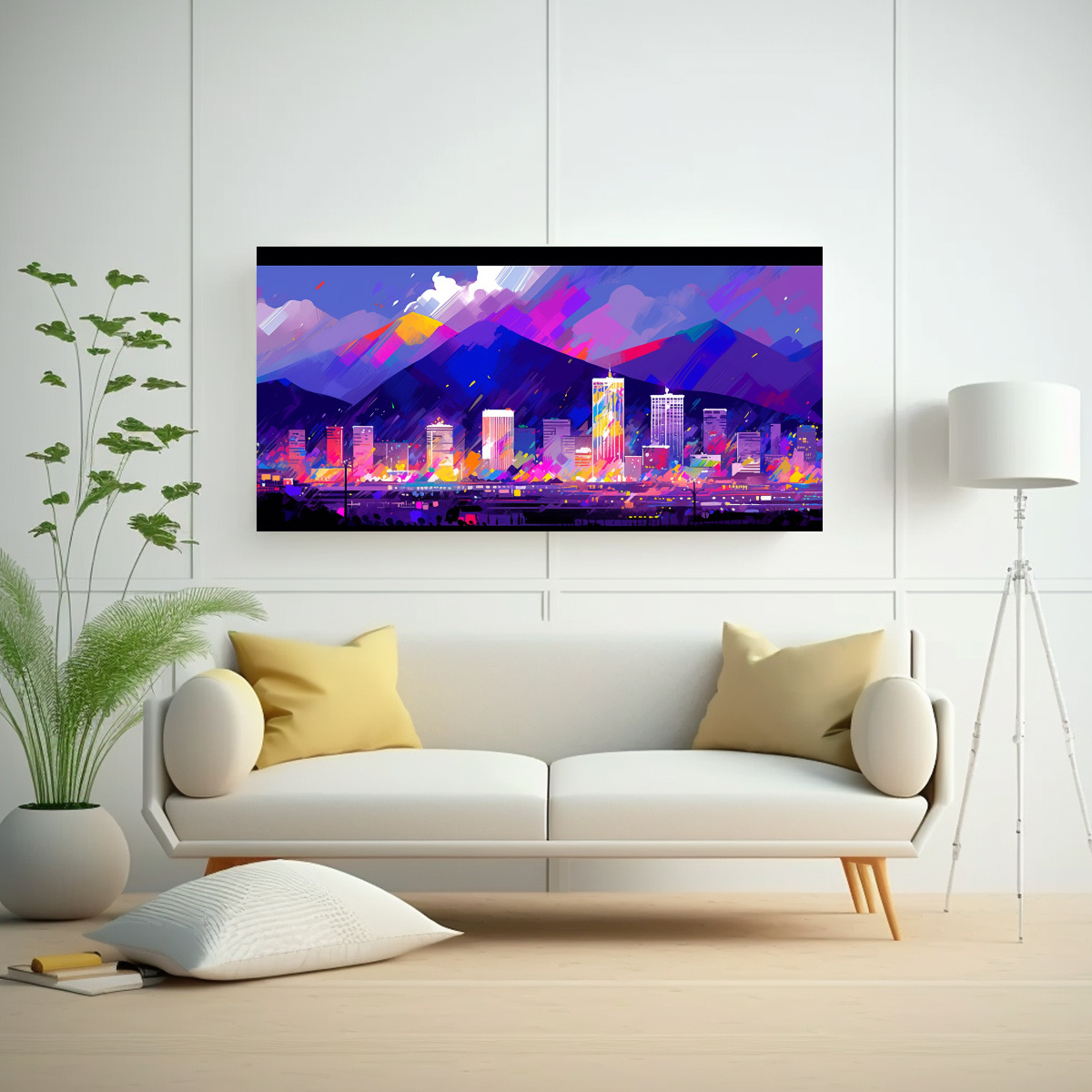 cuadro-abstracto-santiago-chile-en-colores-arco-ris-neonoir-atmosfera-1