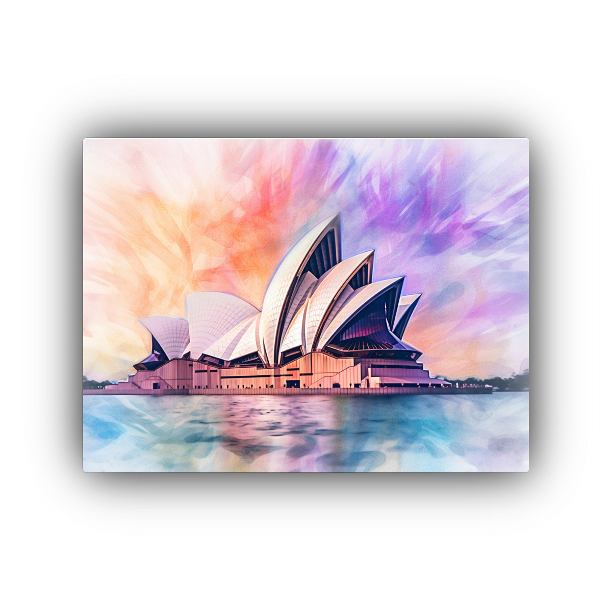 cuadro-abstracto-sydney-opera-house-efecto-acuarela-pastel-