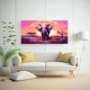 cuadro-abstracto-urbano-elefante-sabana-en-colores-p-rpura-y-rosa-neo-pop-art-1