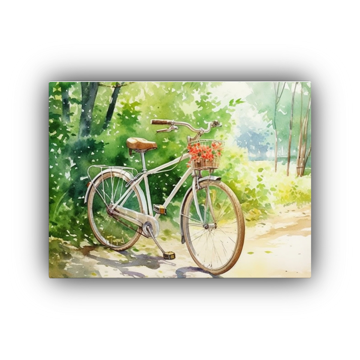 cuadro-acuarela-bicicletas-detalladas-amanecer-concepto-espacio