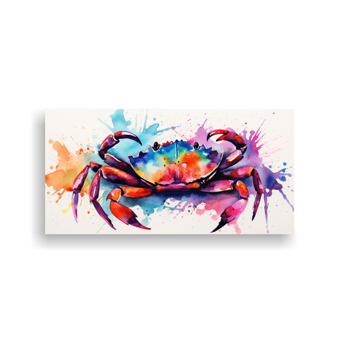 cuadro-adorno-cangrejo-acuarela-colores-vivos-arte-estilo-pintura-21