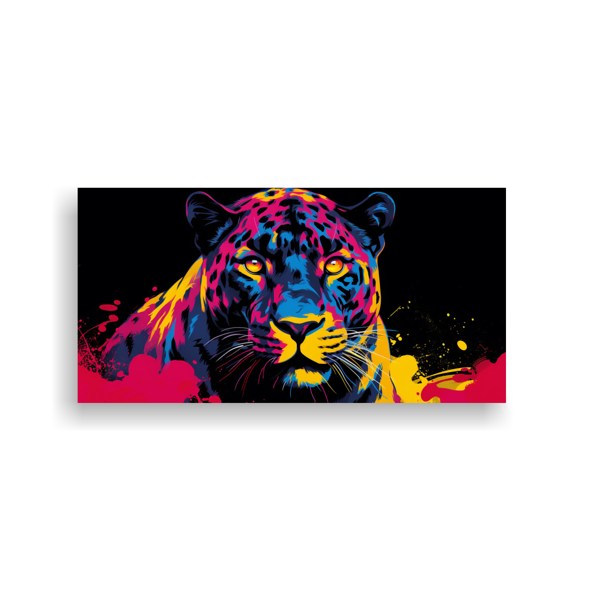 cuadro-artesanal-forma-panther-en-colores-vibrantes-y-amarillos-arte-pop-neo-