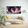cuadro-bastidor-inspiracion-dragon-en-negro-y-rosa-atmosfera-neonoir-1
