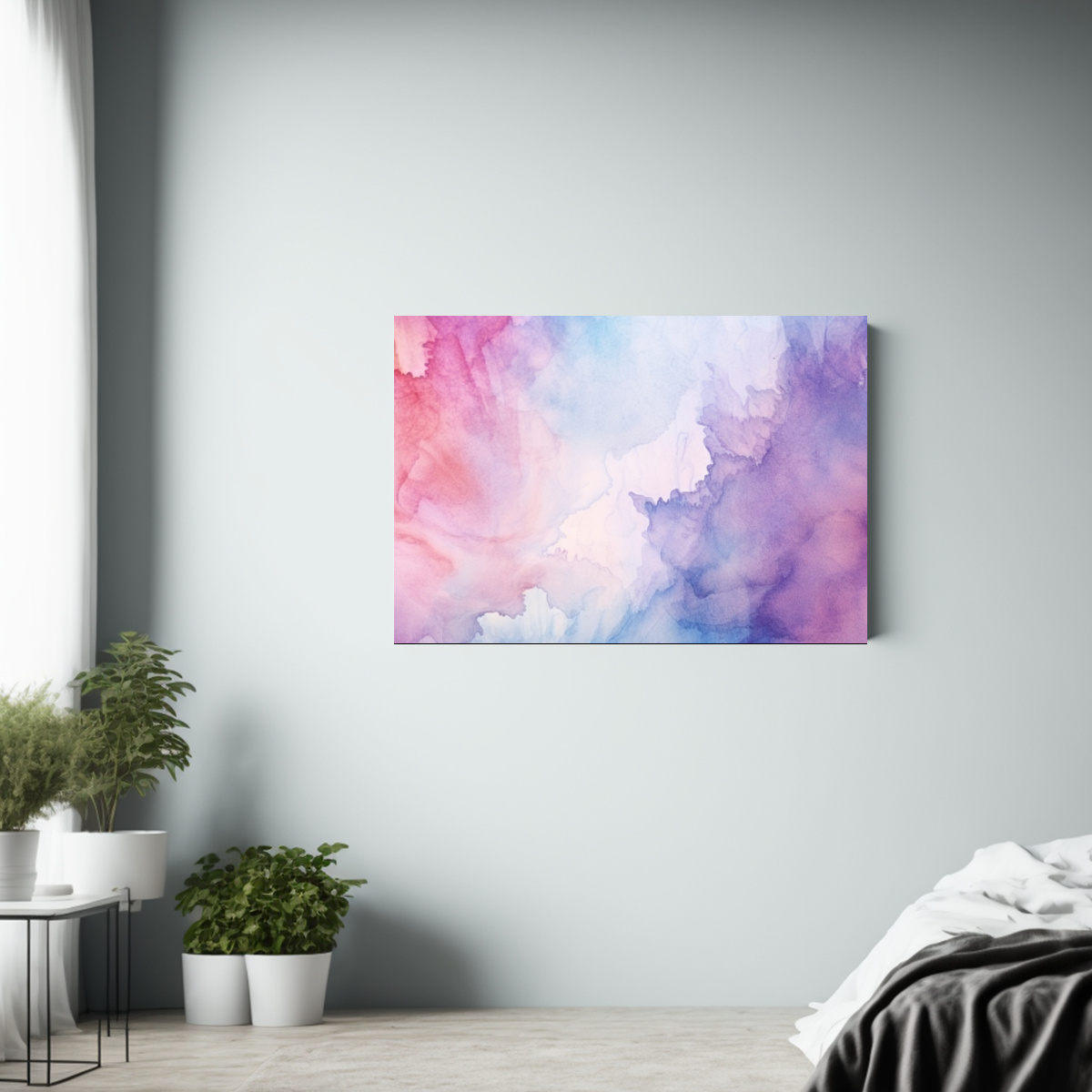 cuadro-composici-n-fantas-a-tonos-suaves-rosa-p-rpura-y-azul-acuarela-1