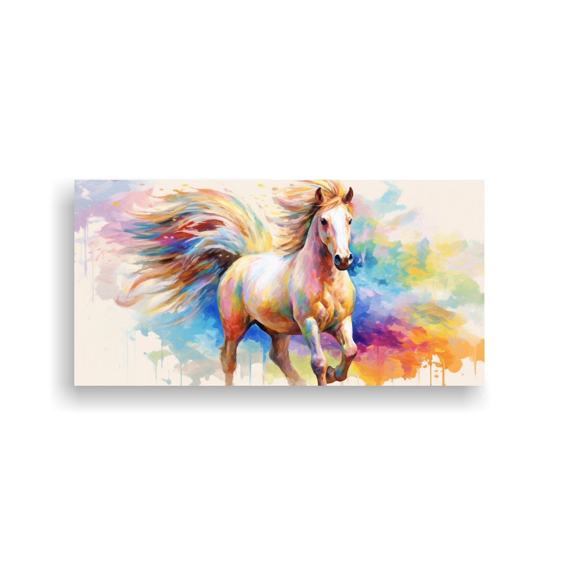 cuadro-creativo-mini-caballo-en-colores-pastel-y-dorado-arte-neo-pop-