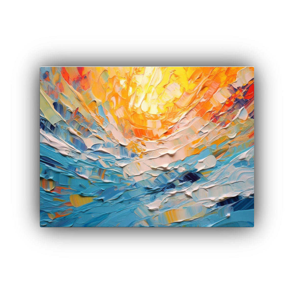 cuadro-creativo-pinturas-en-naranja-rojo-y-azul-sobre-fondo-blanco