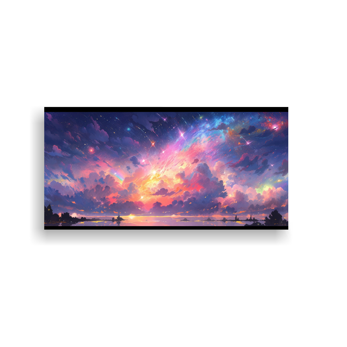cuadro-de-arte-gr-fico-inspirador-nocturno-con-arco-ris-y-colores-rosados-