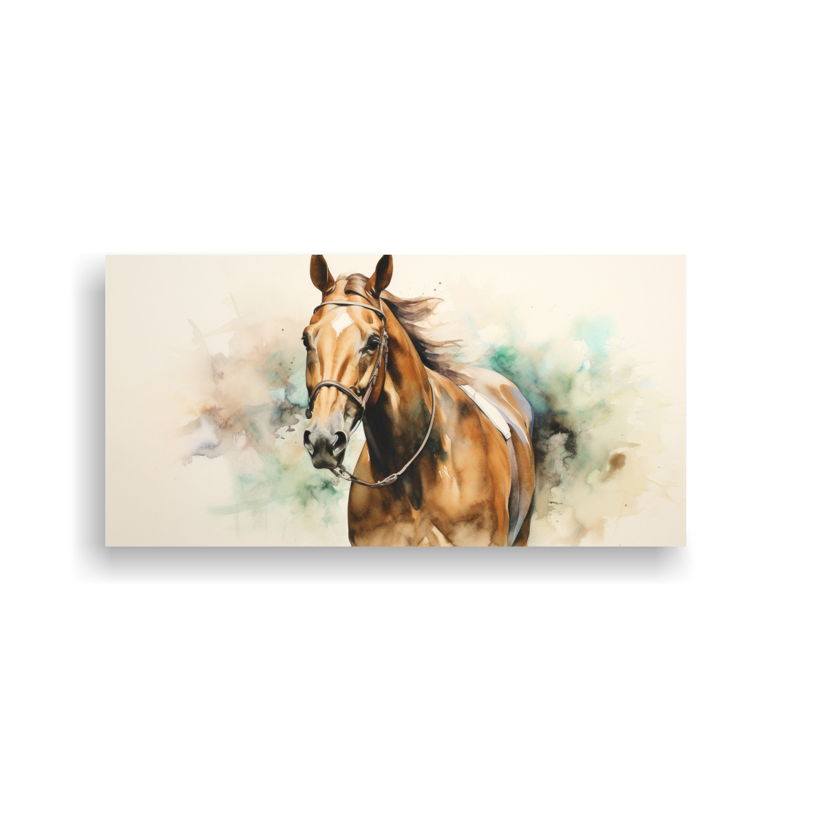 cuadro-de-caballo-de-carrera-en-acuarela-colorida