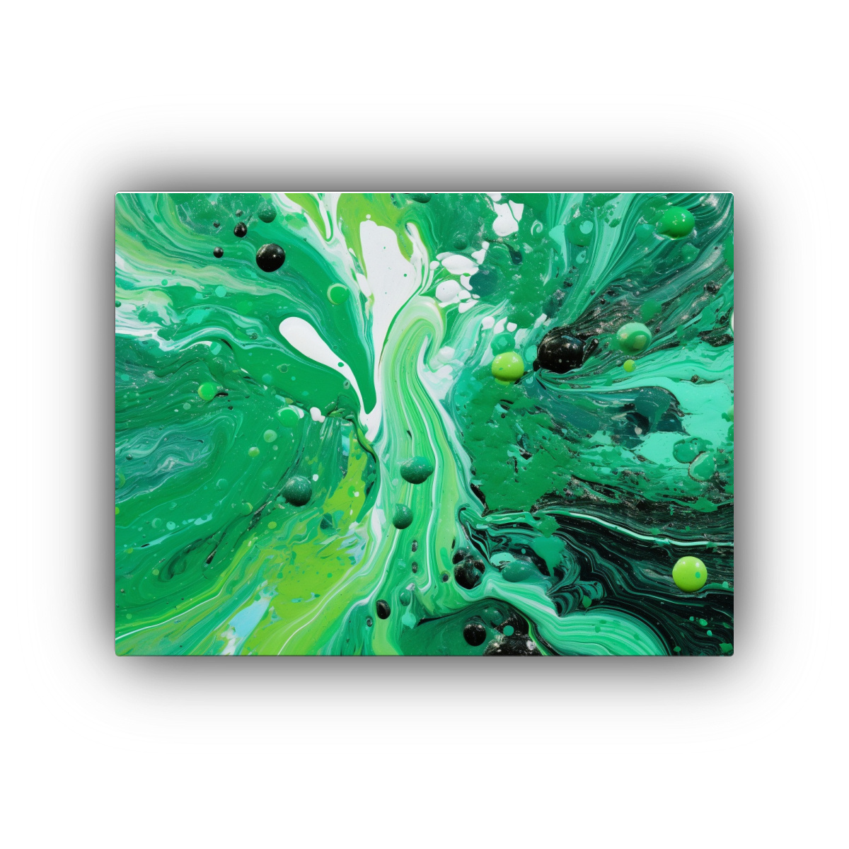 cuadro-de-decoraci-n-del-hogar-en-verde-intenso-