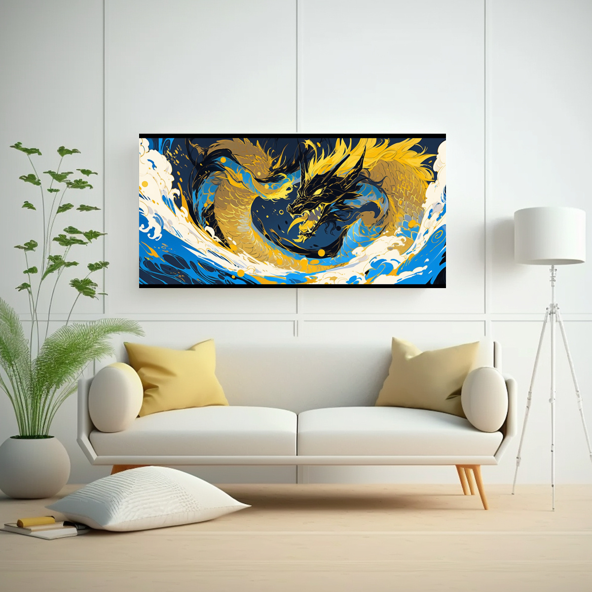 cuadro-de-drag-n-en-oro-y-azul-neonoir-atmosfera-simplicidad-1