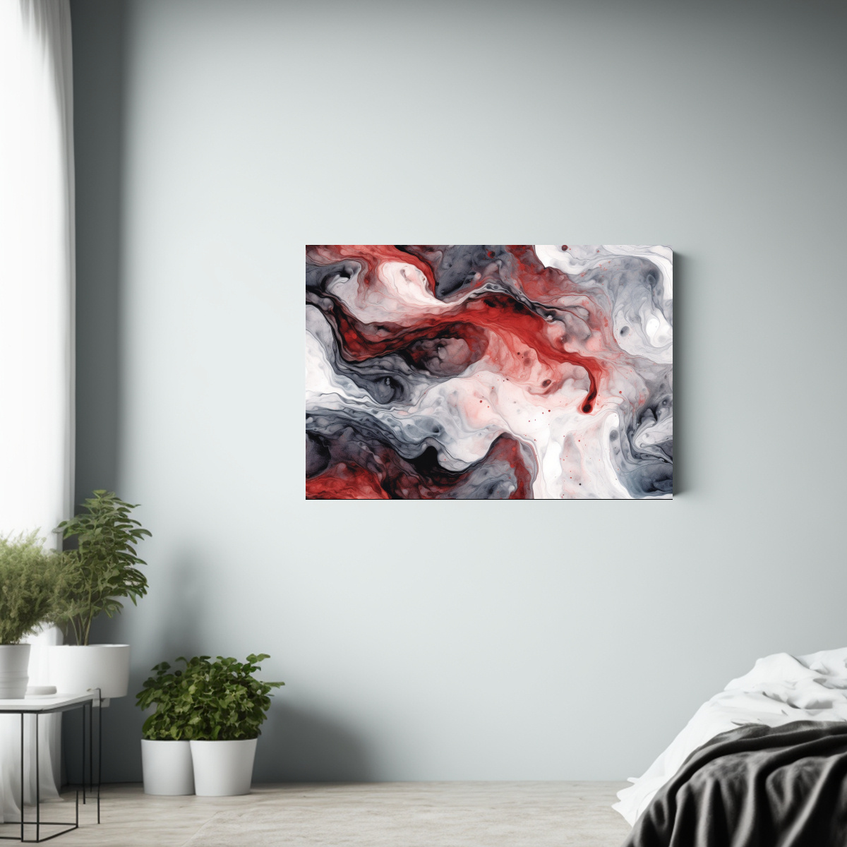 cuadro-de-tela-decorativo-abstracto-en-rojo-oscuro-y-gris-expresi-n-profunda-1