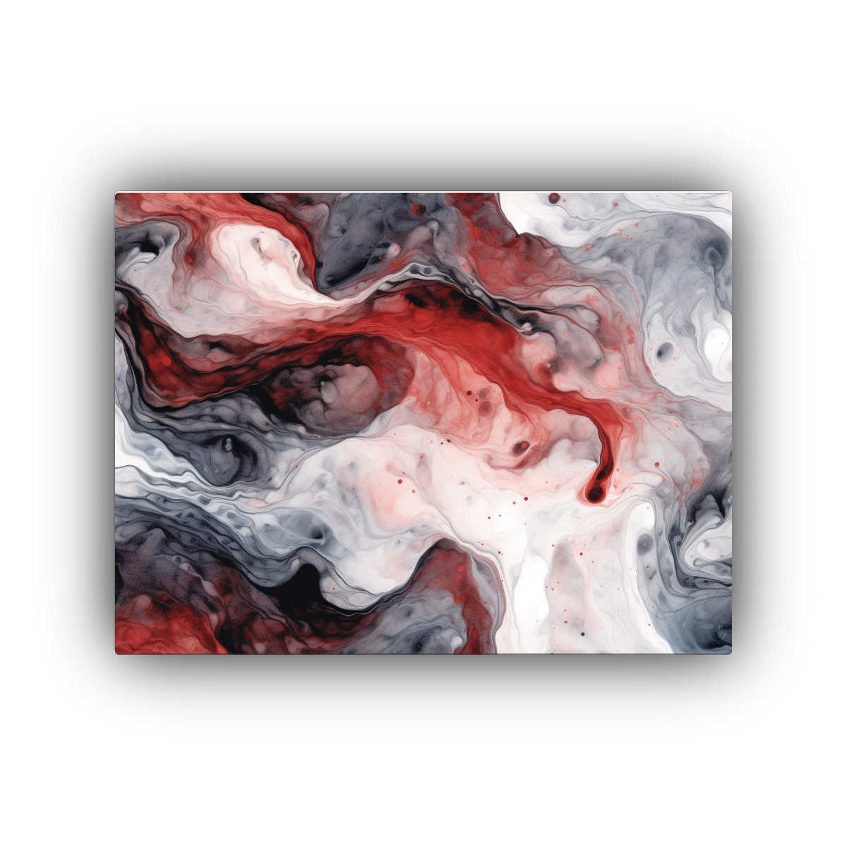 cuadro-de-tela-decorativo-abstracto-en-rojo-oscuro-y-gris-expresi-n-profunda