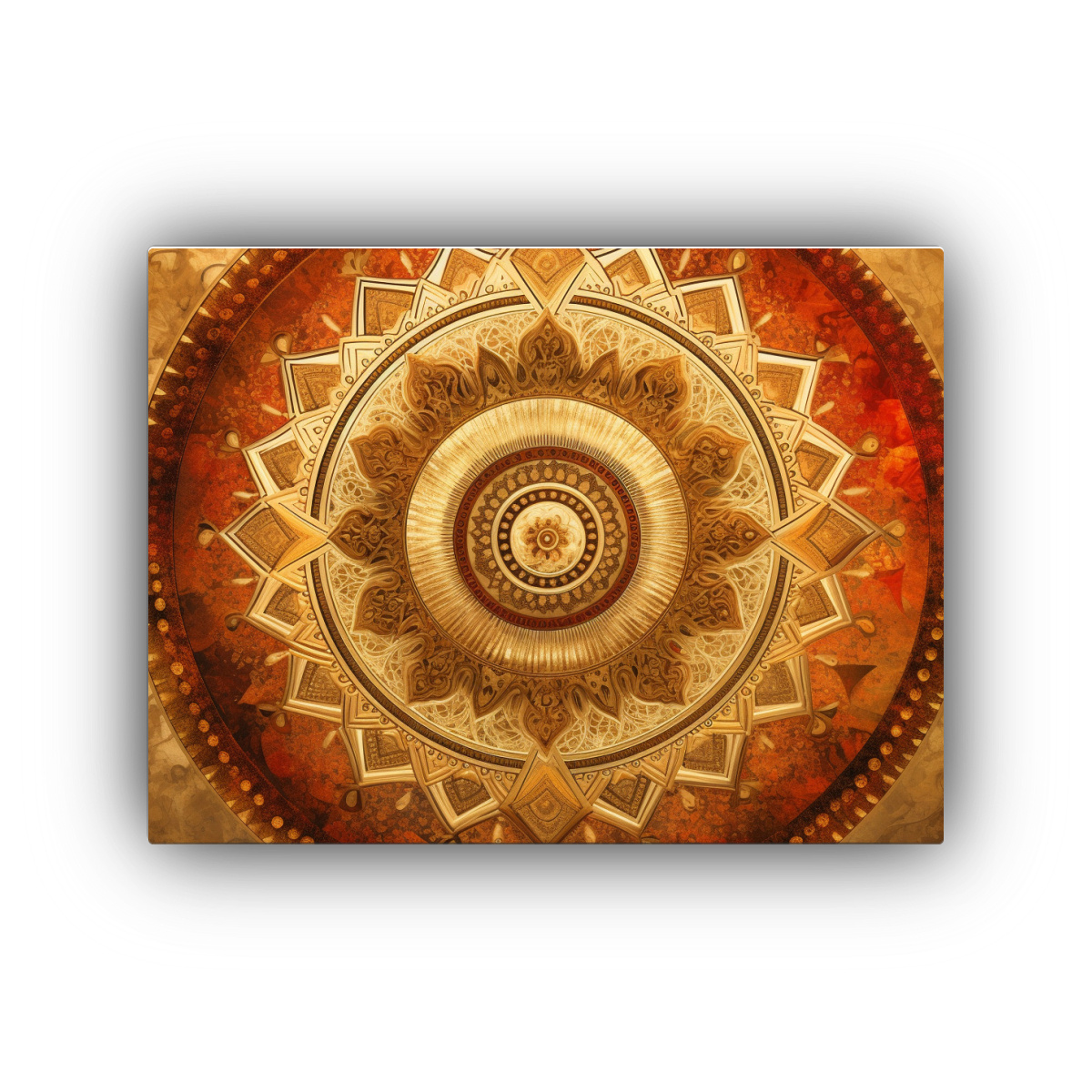 cuadro-de-tela-mandala-india-tradicional-en-tonos-c-lidos-dorados