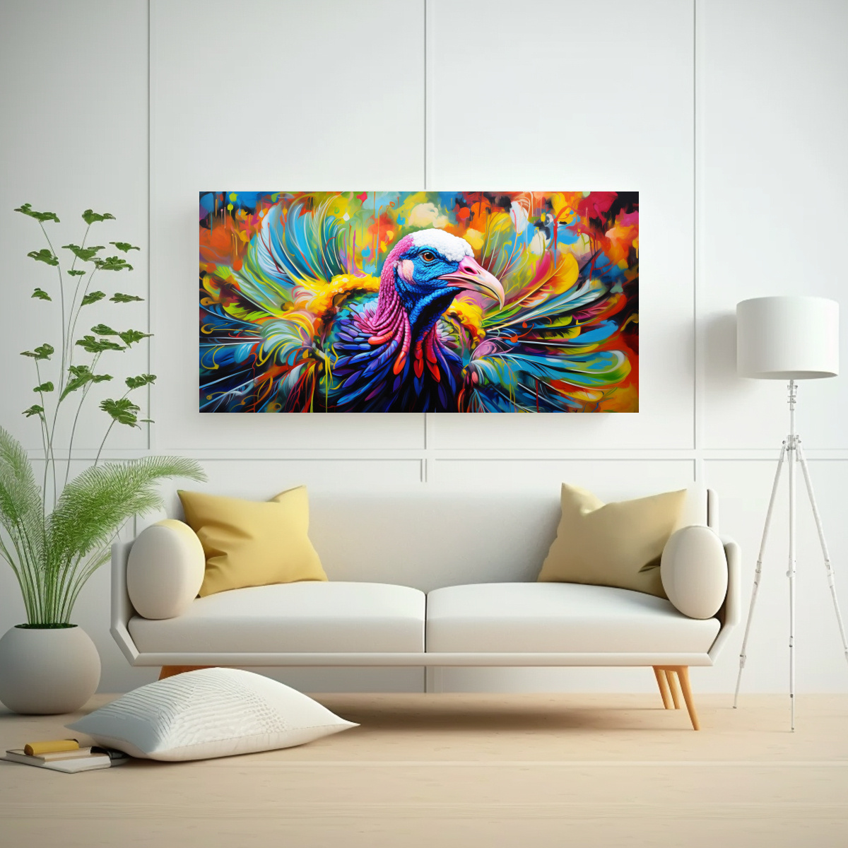 cuadro-de-venta-estilo-pintura-al-estilo-leo-colorido-de-pavos-1