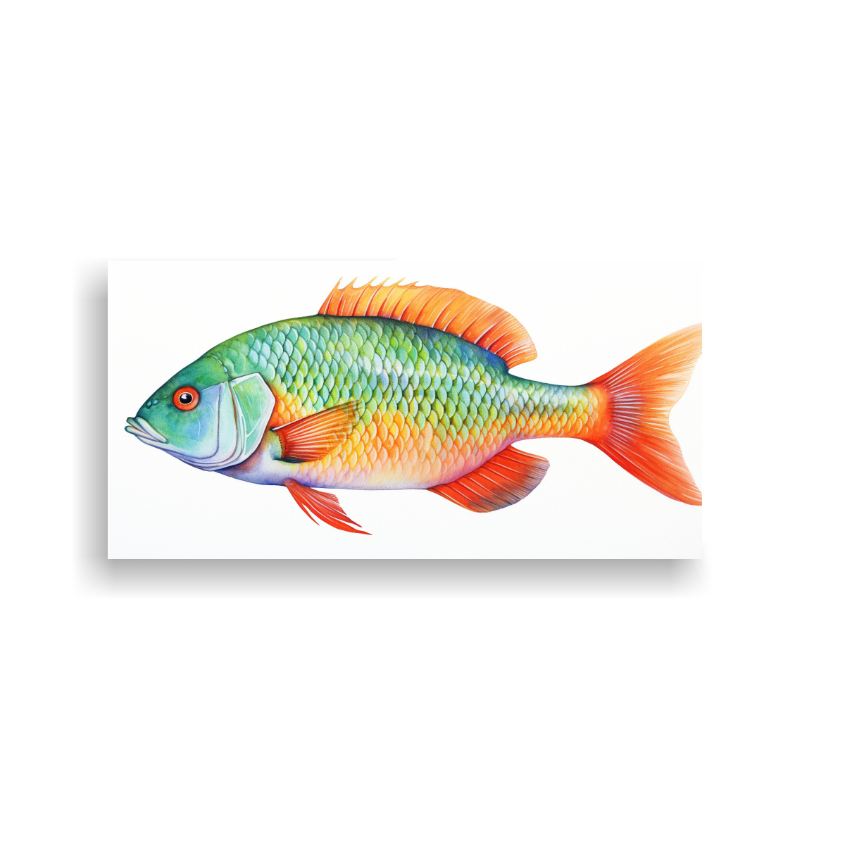 cuadro-decorativo-acuarela-fresca-peces-de-agua-dulce-estilo-pintura