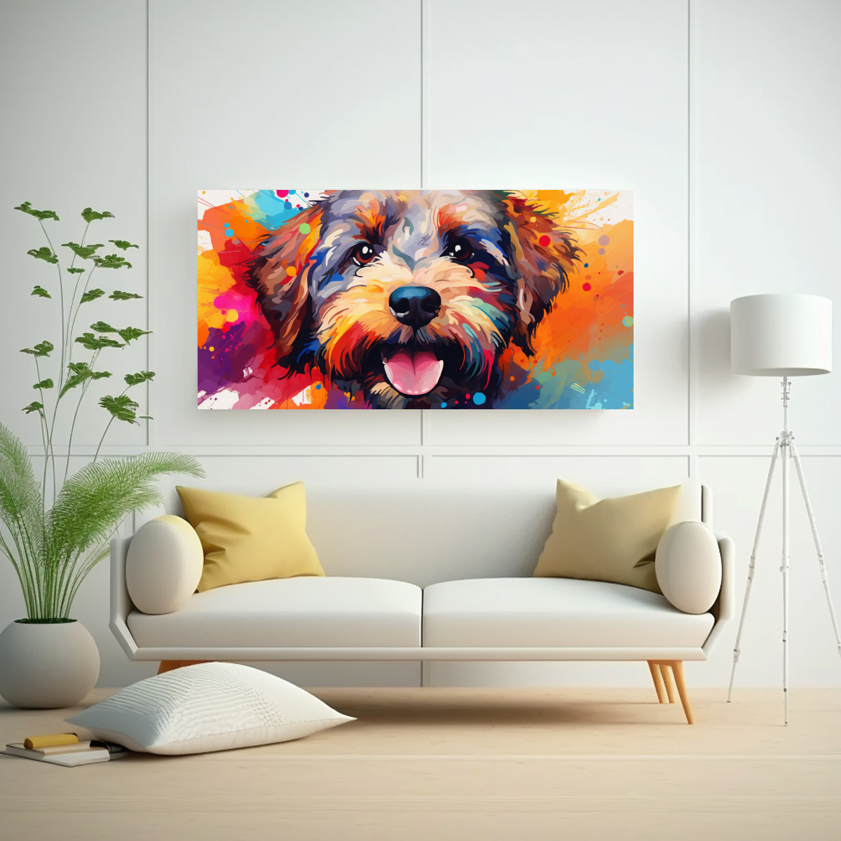 cuadro-decorativo-con-textura-de-tonos-arco-ris-y-naranja-neo-pop-art-1