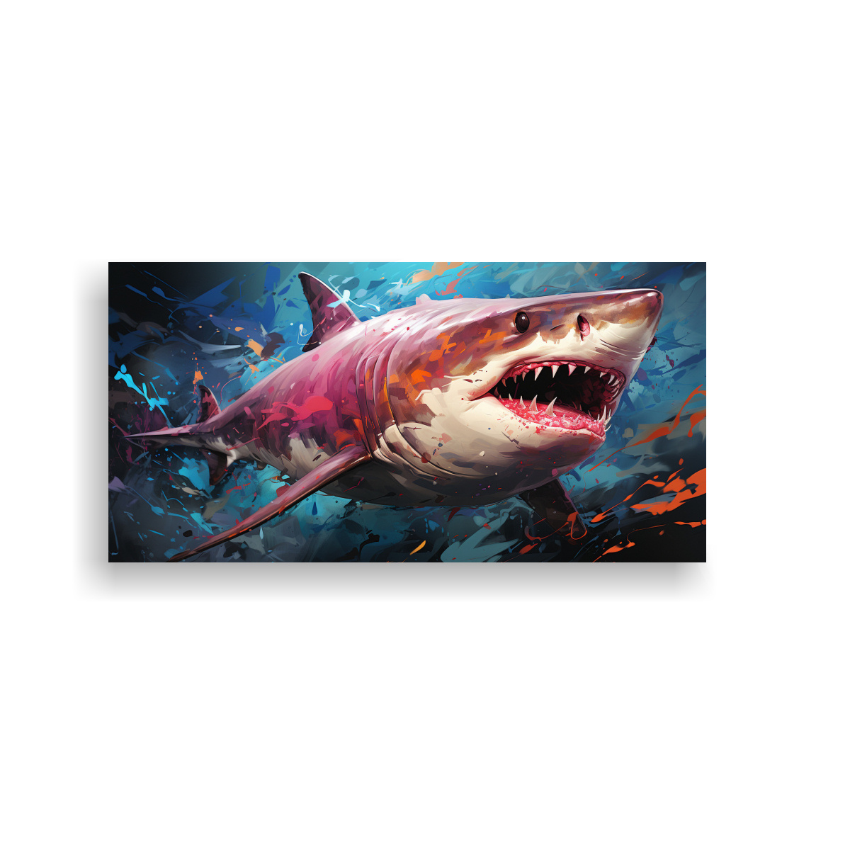 cuadro-decorativo-de-tibur-n-azul-en-colores-lavados-y-carmes-neo-pop-