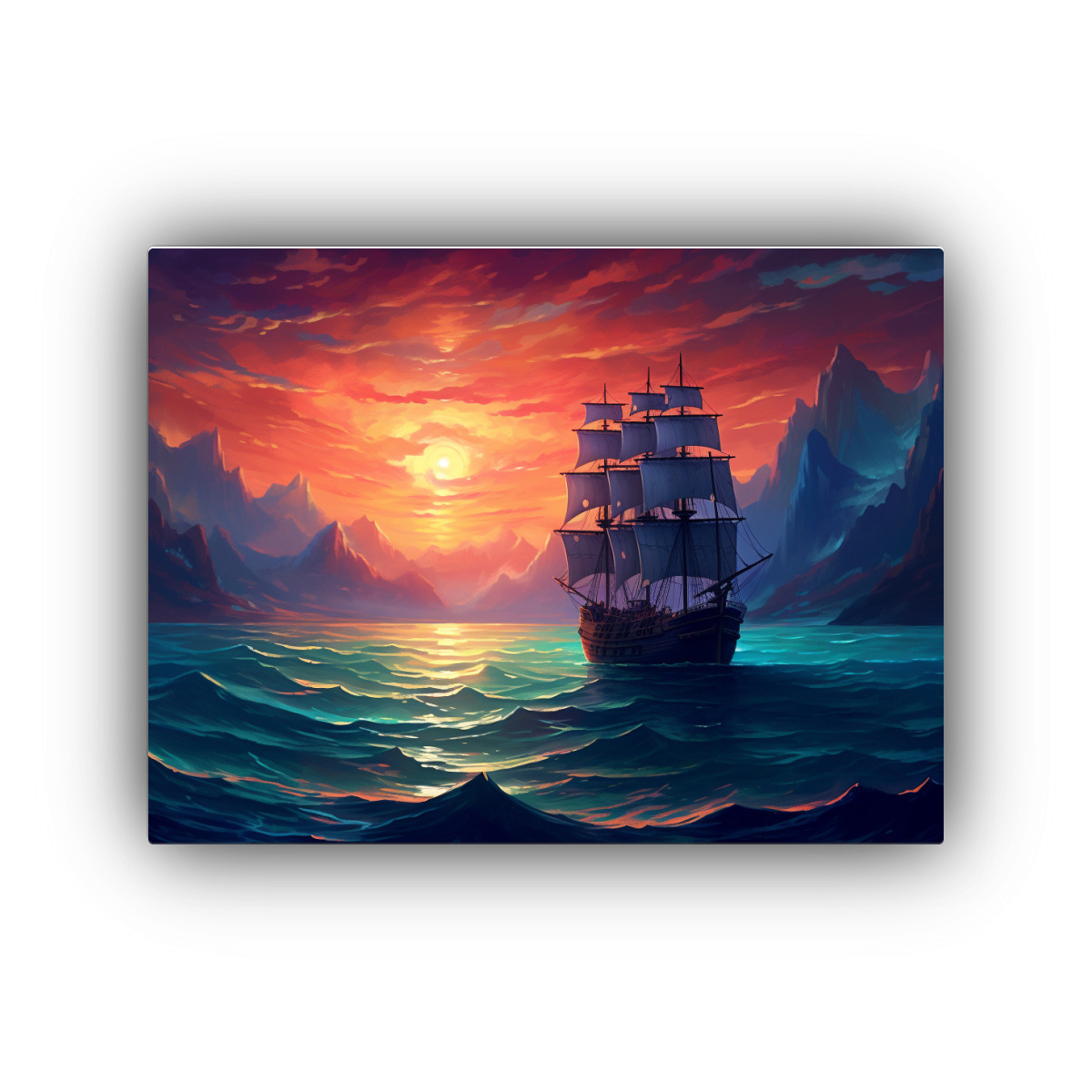 cuadro-decorativo-estilo-digital-velero-en-el-mar-