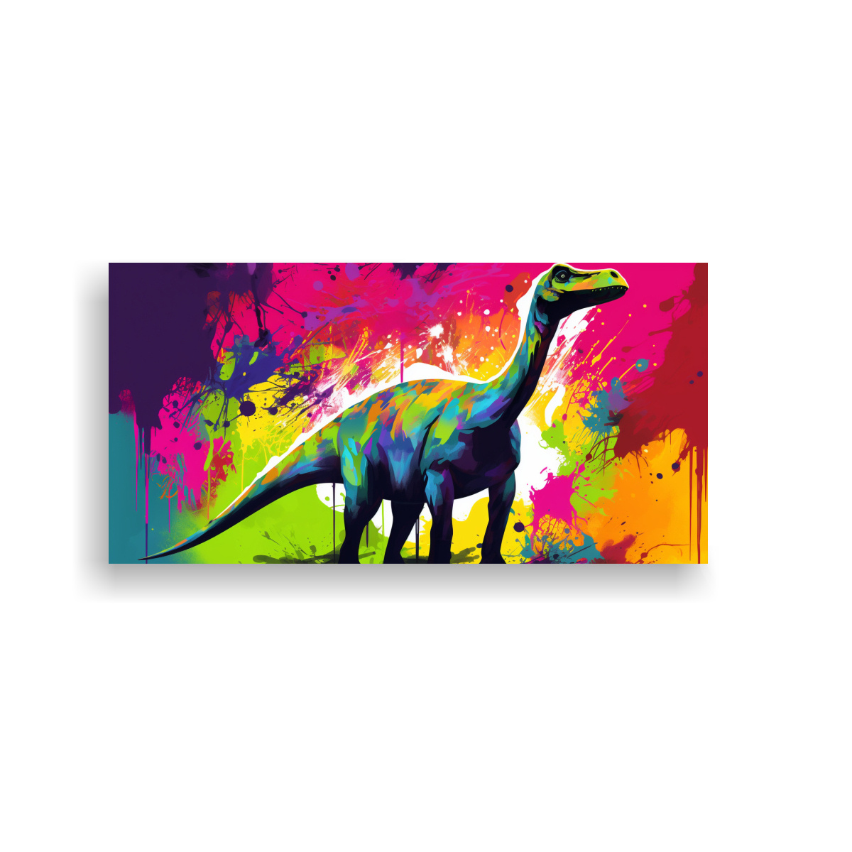 cuadro-decorativo-neo-pop-de-un-saur-podo-en-colores-ricos-y-transl-cidos