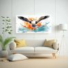 cuadro-dise-o-gama-de-colores-una-gaviota-en-acuarelas-y-colores-naranjas-neo-pop-art-1