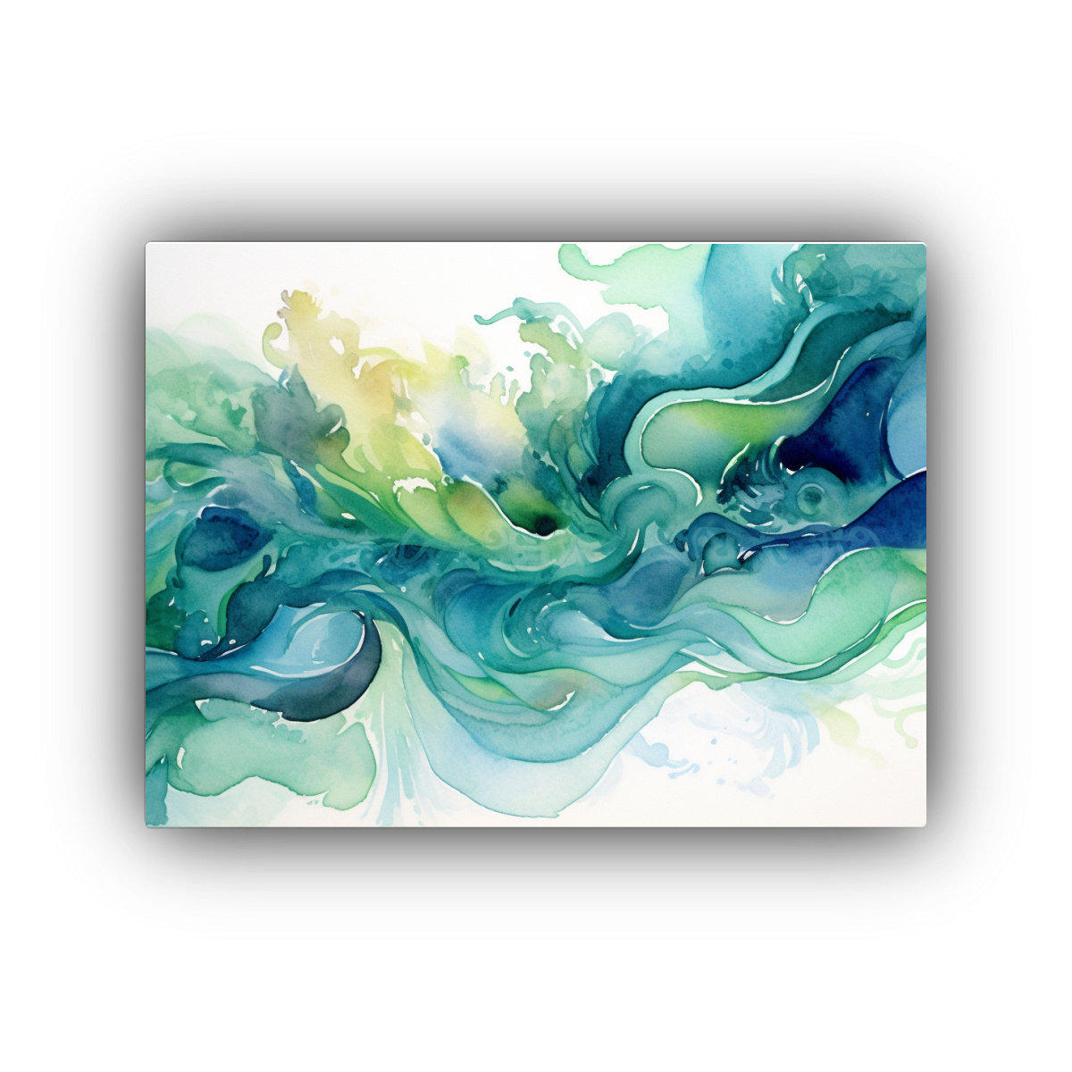 cuadro-en-bastidor-patr-n-intenso-inspiraci-n-acuarela-verde-azul