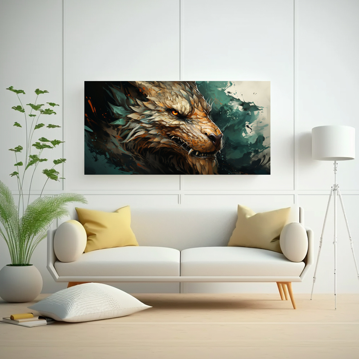 cuadro-enigm-tico-de-drag-n-en-tonos-marr-n-y-verde-ambientaci-n-neonoir-1