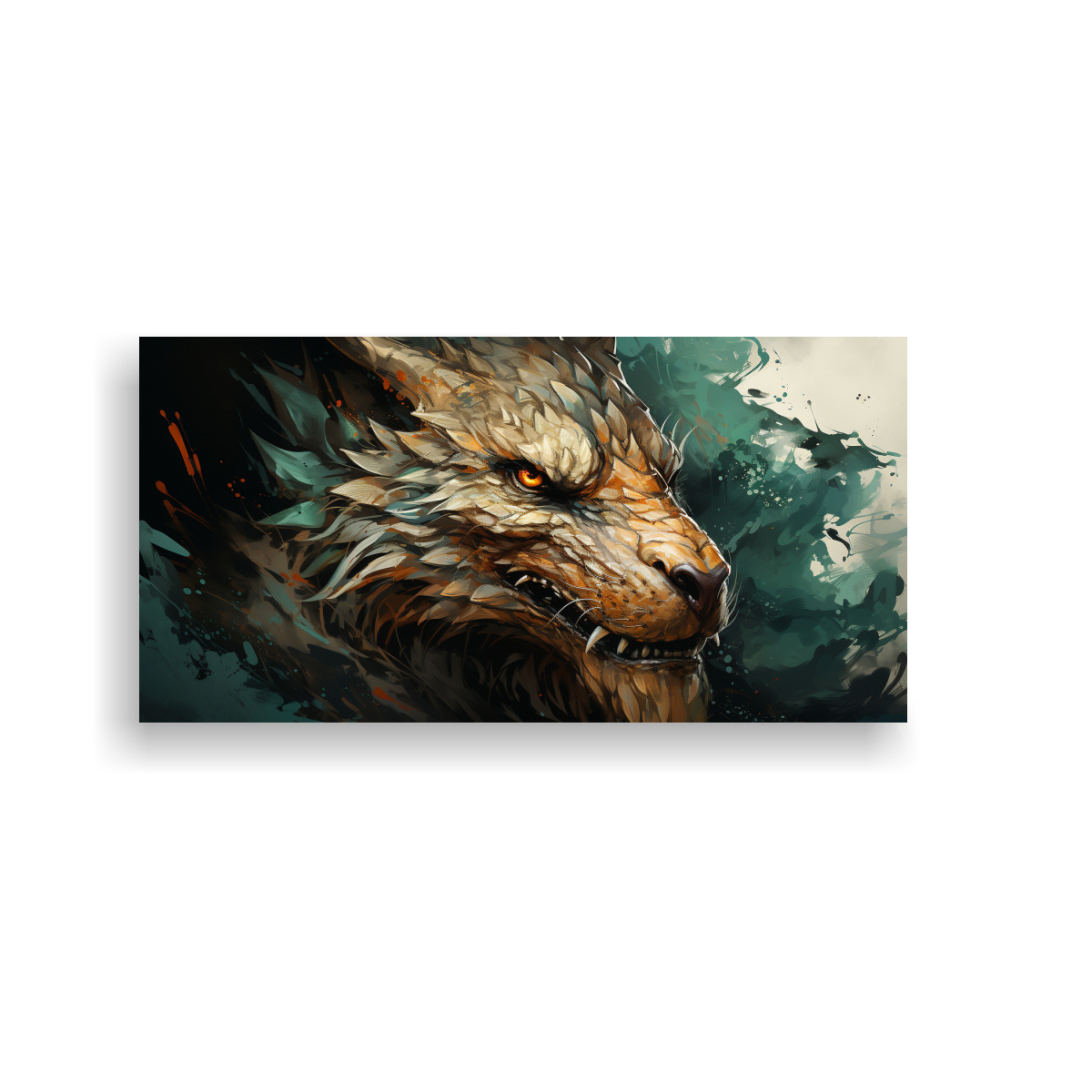 cuadro-enigm-tico-de-drag-n-en-tonos-marr-n-y-verde-ambientaci-n-neonoir